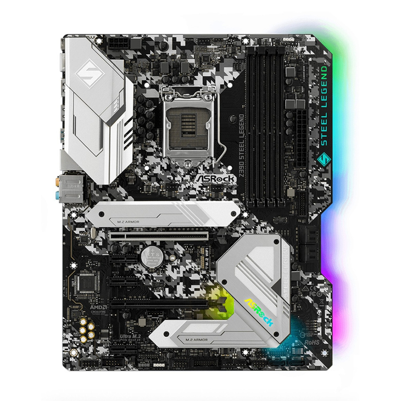 Pc Gaming X3D - A+ FOR ASRock Z390 steel legend
