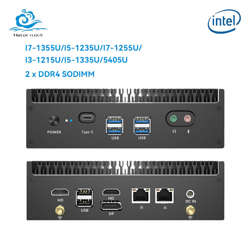Pc Gaming On Wifi - Intel Core i5-1335U Mini PC 2xDDR4