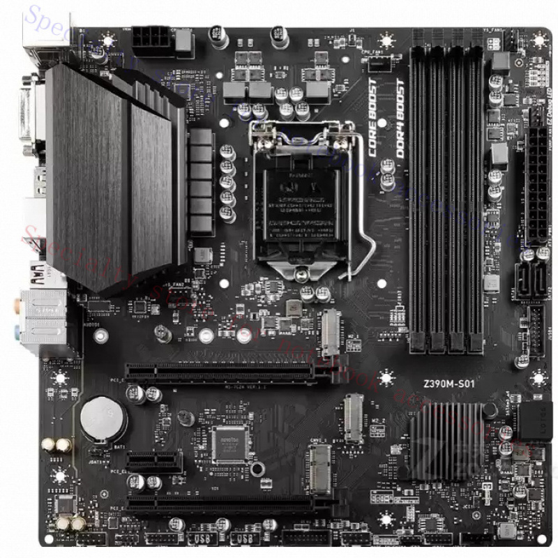 Pc Gaming X3D - A+ FOR MSI Z390M-S01 Motherboard Socket
