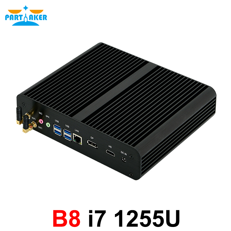Pc Gaming On Wifi - Partaker B8 Fanless Mini PC Intel