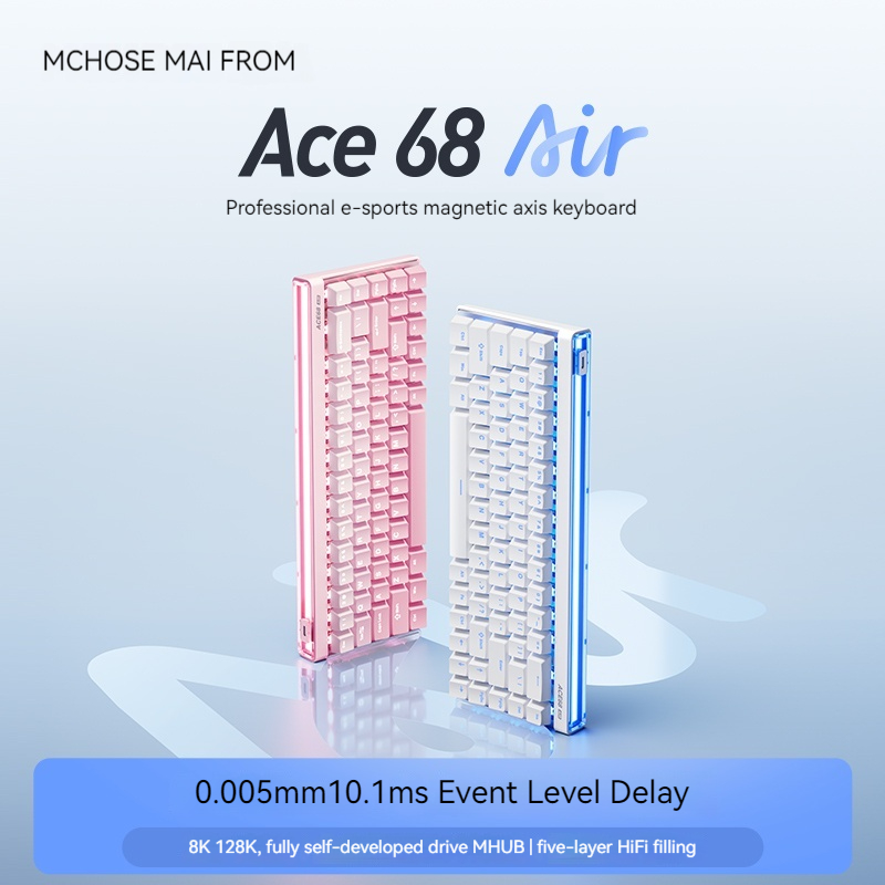 Pc Gaming Keyboards - Mchose Ace68 Air Magnetic Axis Mechanical