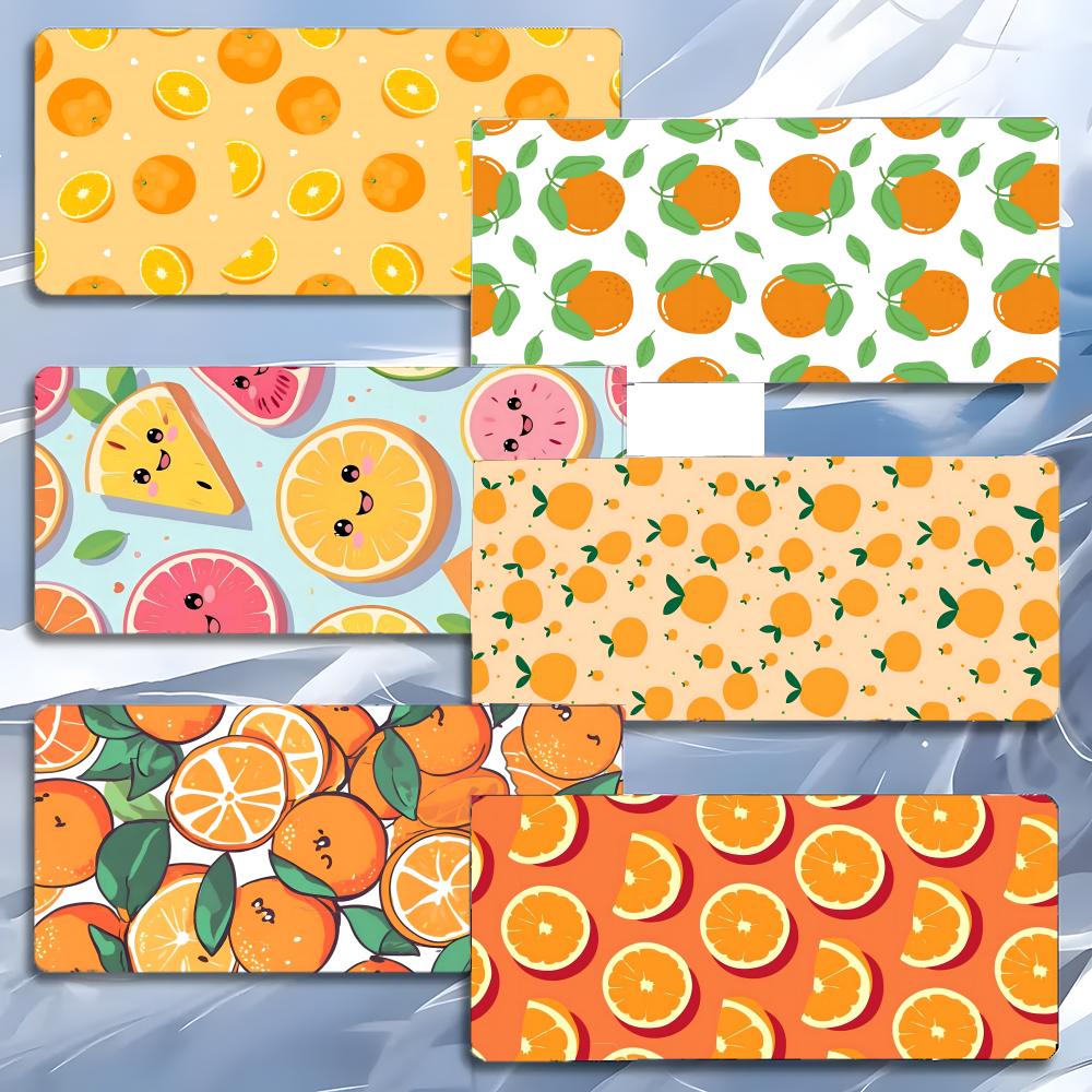 Pc Gaming Orange - Cute Fresh Art Orange Pattern Mouse
