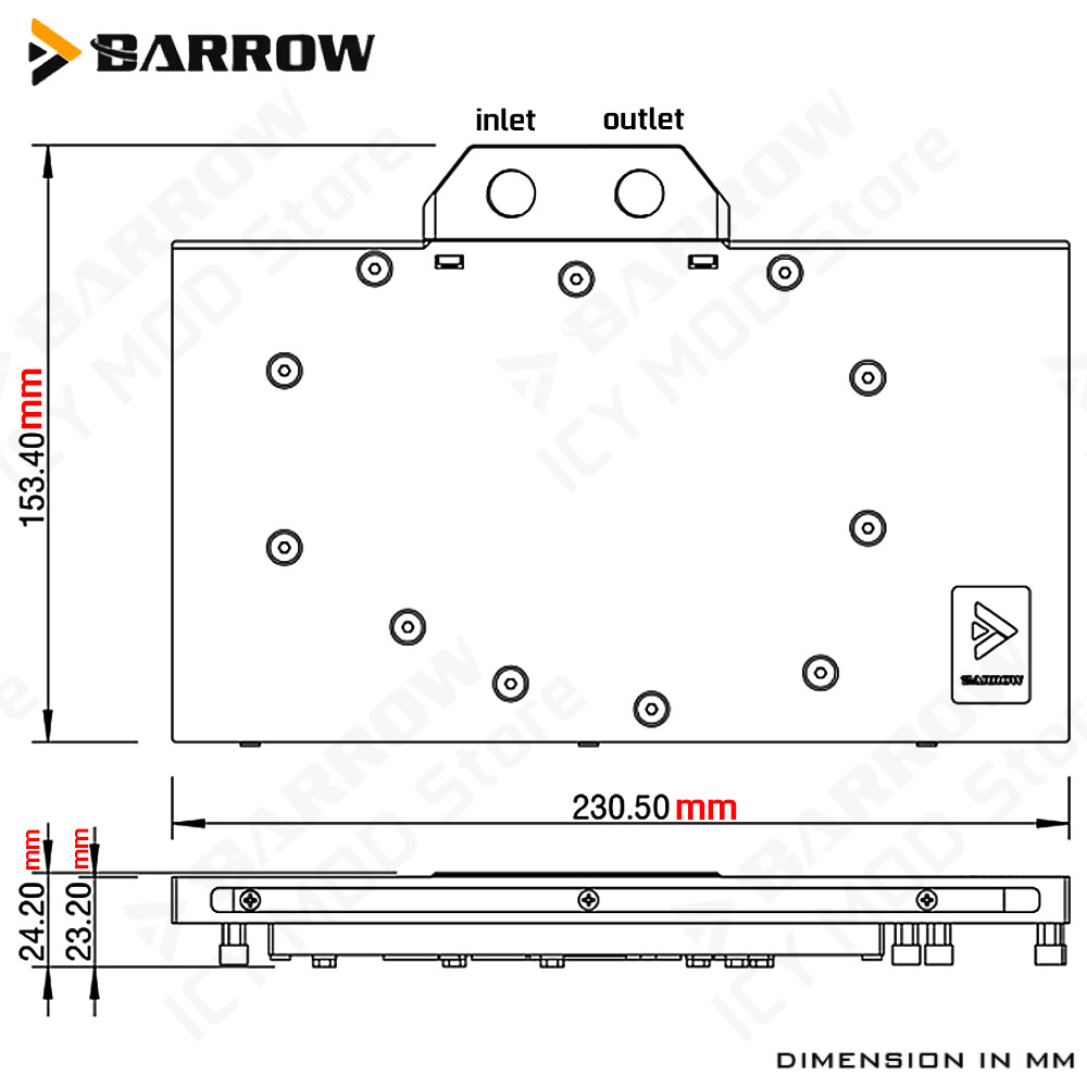 Barrow VGA Water Block for Gig - Pc Gaming Rtx 5090 review and price