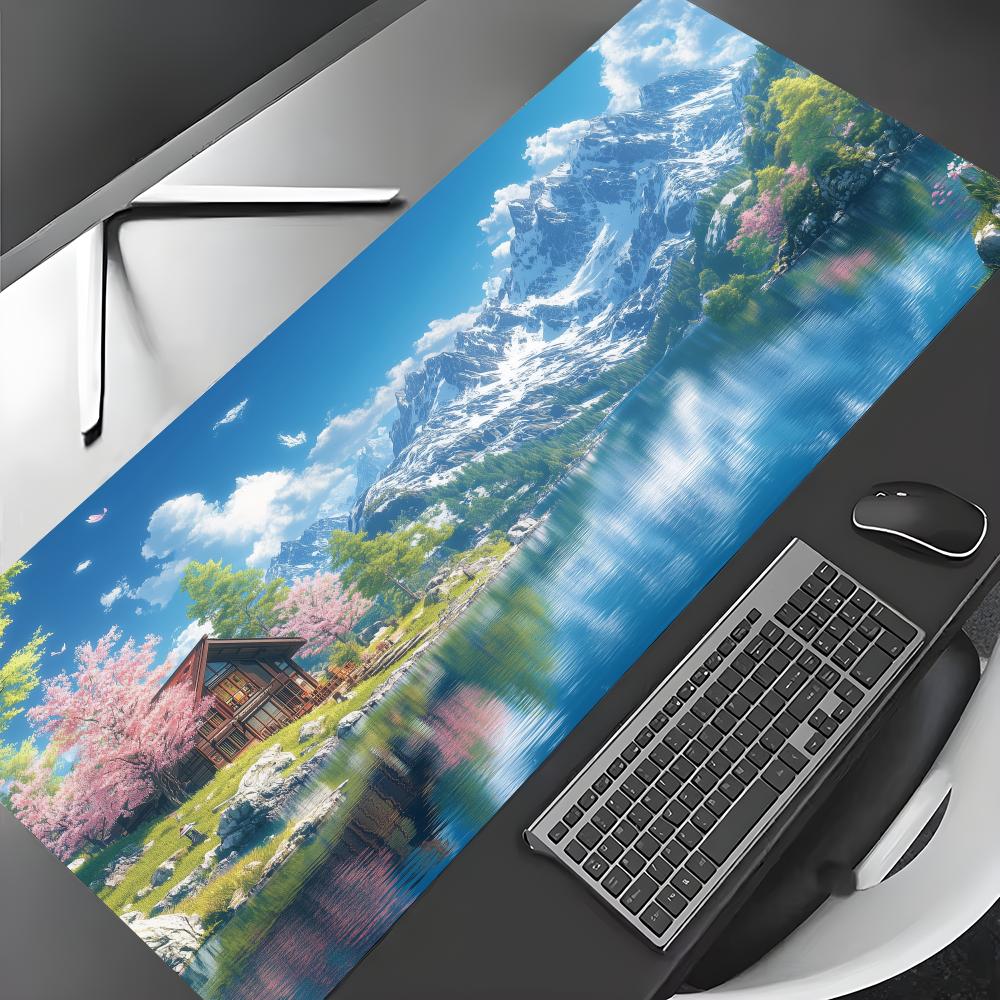 Summer scenery and orange cat  - Pc Gaming Orange review and price