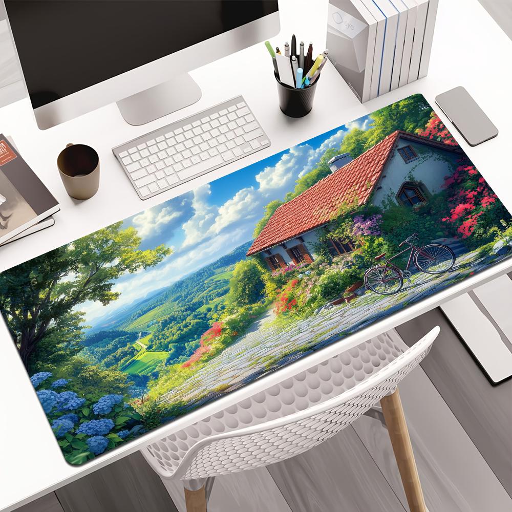 Summer scenery and orange cat  - Pc Gaming Orange review and price