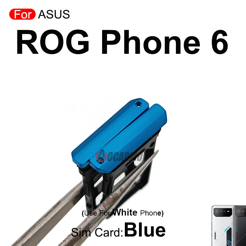 Blue Red Sim Tray For ASUS ROG - Pc Gaming Rog review and price