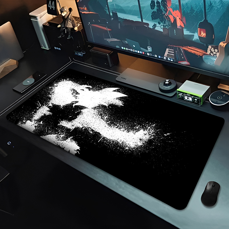 DBZ Black Anime Mouse Pad Drag - Pc Gaming Keyboards review and price