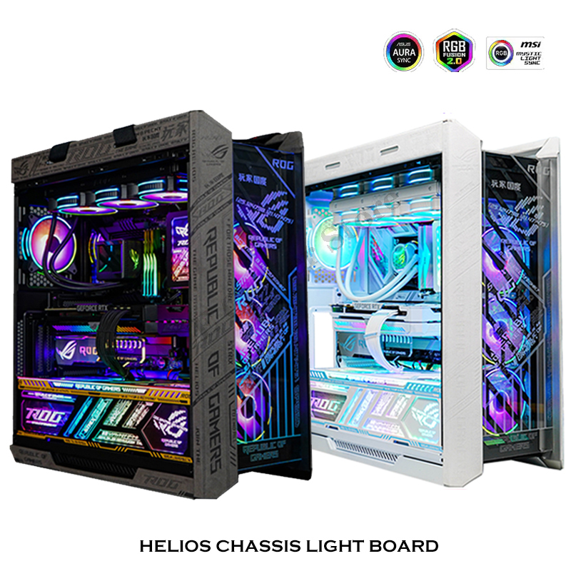 RGB Mirror PC Case Backplate P - Pc Gaming Rog review and price