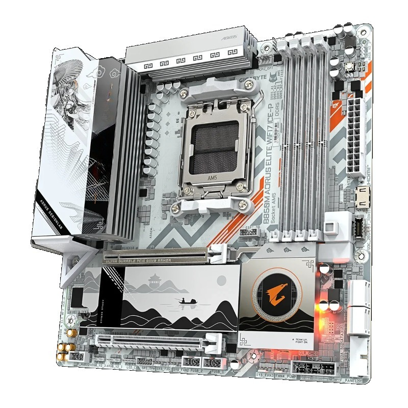 B850M AORUS ELITE WIFI7 ICE-P  - Pc Gaming X3D review and price
