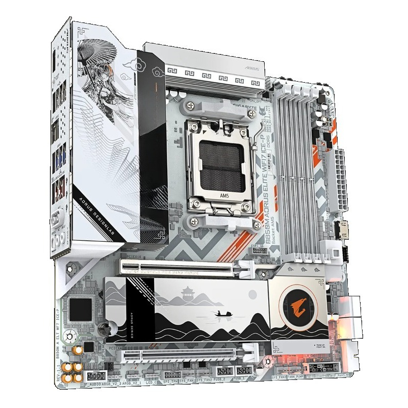 B850M AORUS ELITE WIFI7 ICE-P  - Pc Gaming X3D review and price