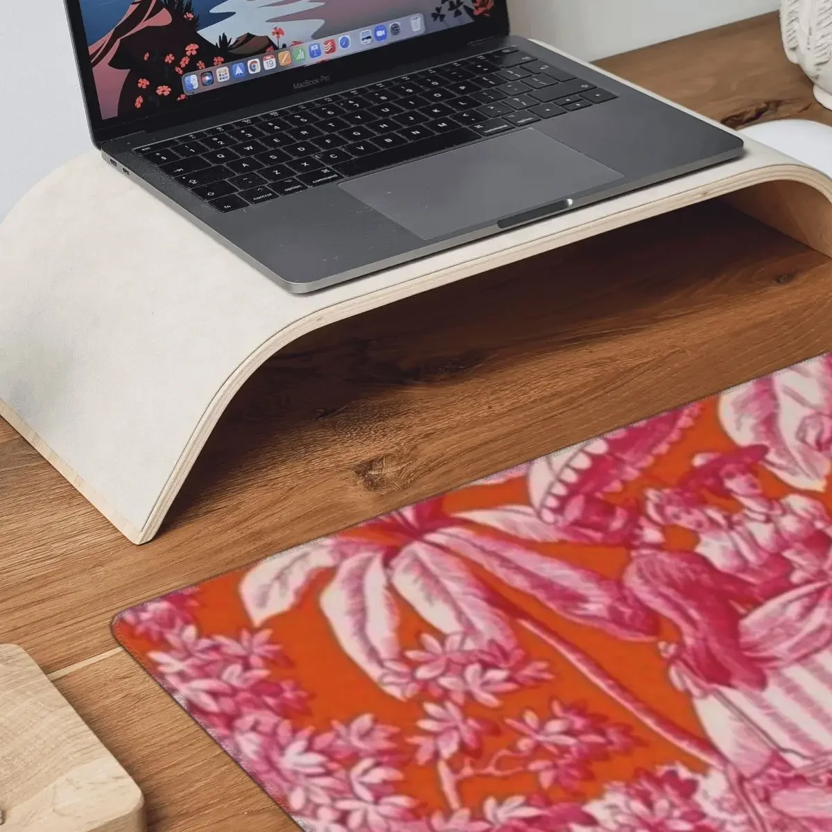 Toile De Jouy - Pink And Orang - Pc Gaming Orange review and price
