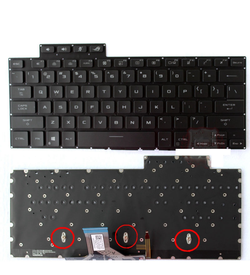 New US Backlit Keyboard for AS - Pc Gaming Rog review and price