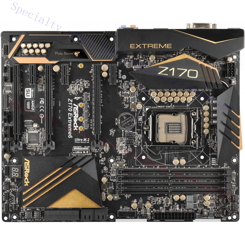 A+ FOR ASROCK Z170 extreme6  m - Pc Gaming X3D review and price
