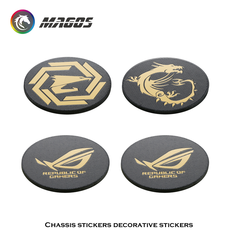 Computer Case Fan Metal Sticke - Pc Gaming Rog review and price