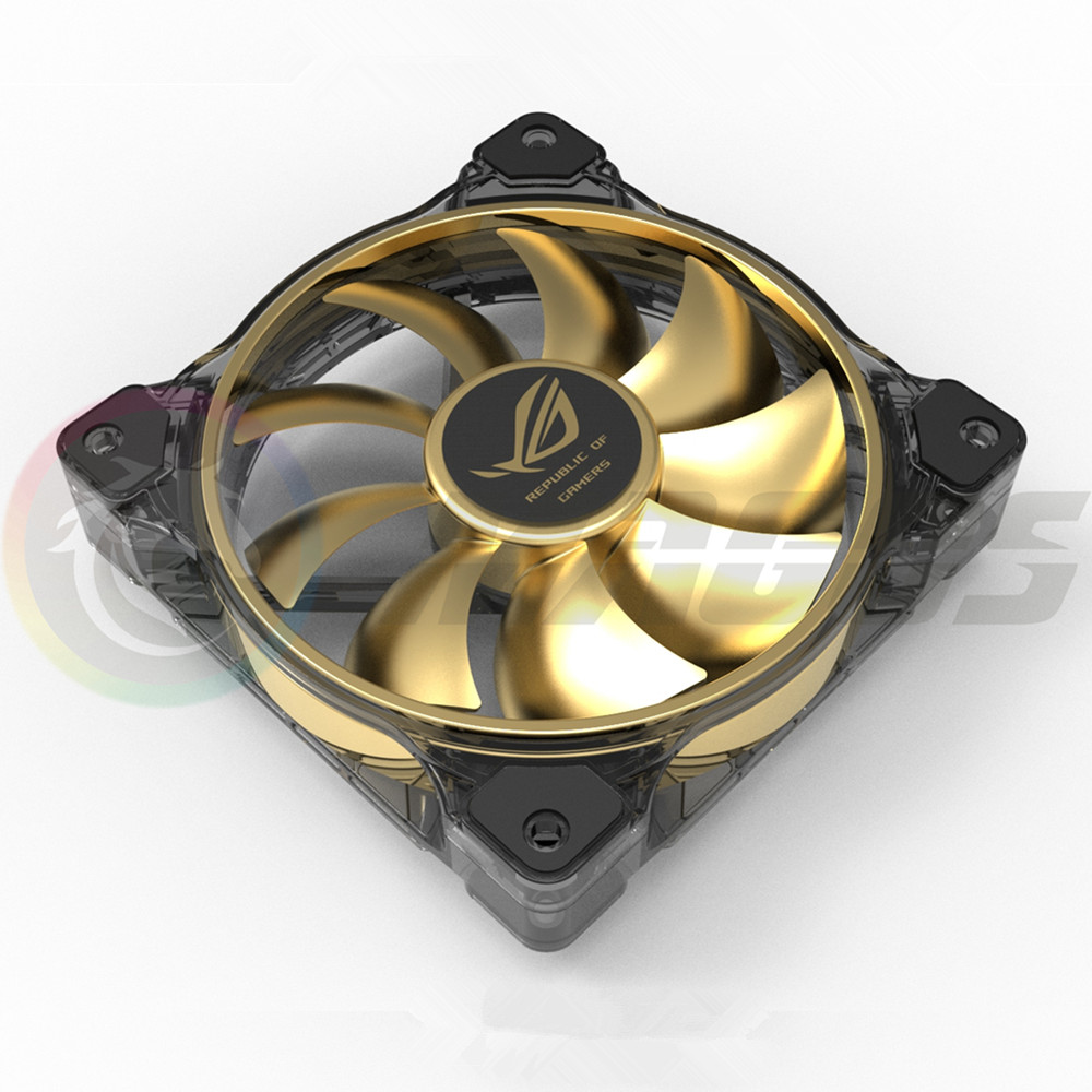 Computer Case Fan Metal Sticke - Pc Gaming Rog review and price