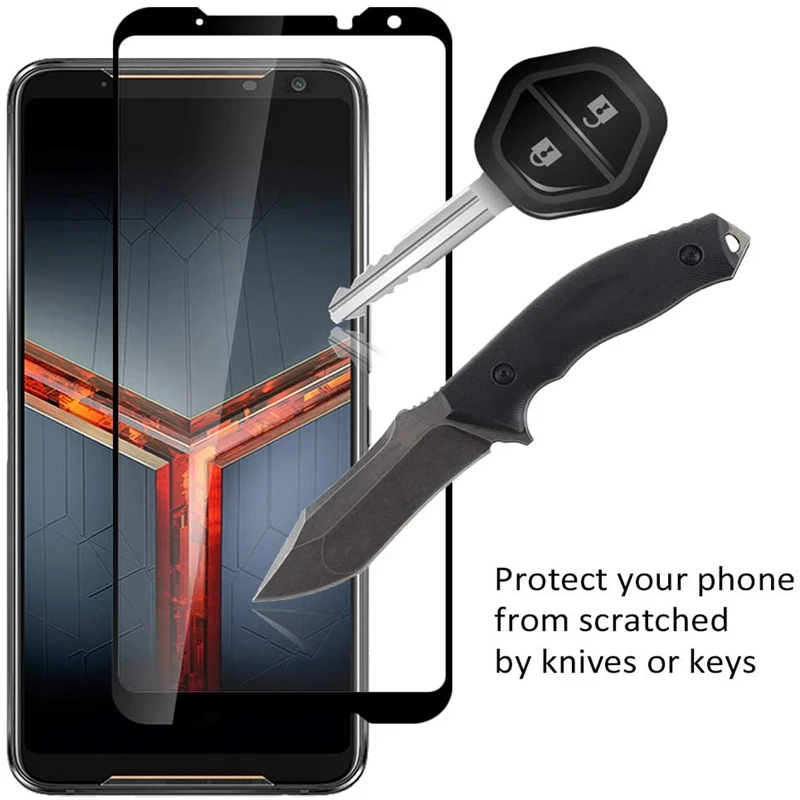 9D Tempered Glass for Asus ROG - Pc Gaming Rog review and price