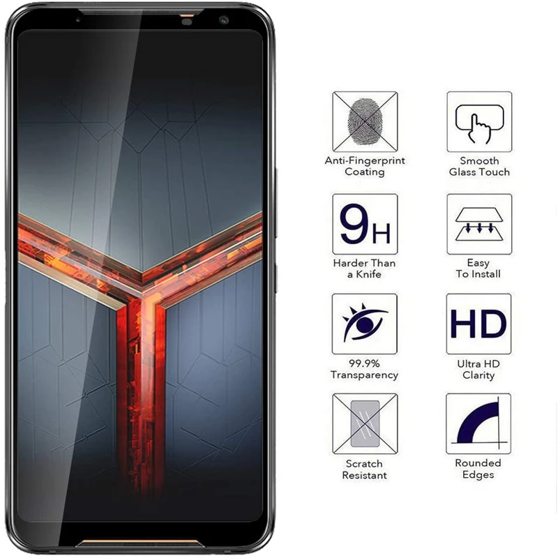 9D Tempered Glass for Asus ROG - Pc Gaming Rog review and price