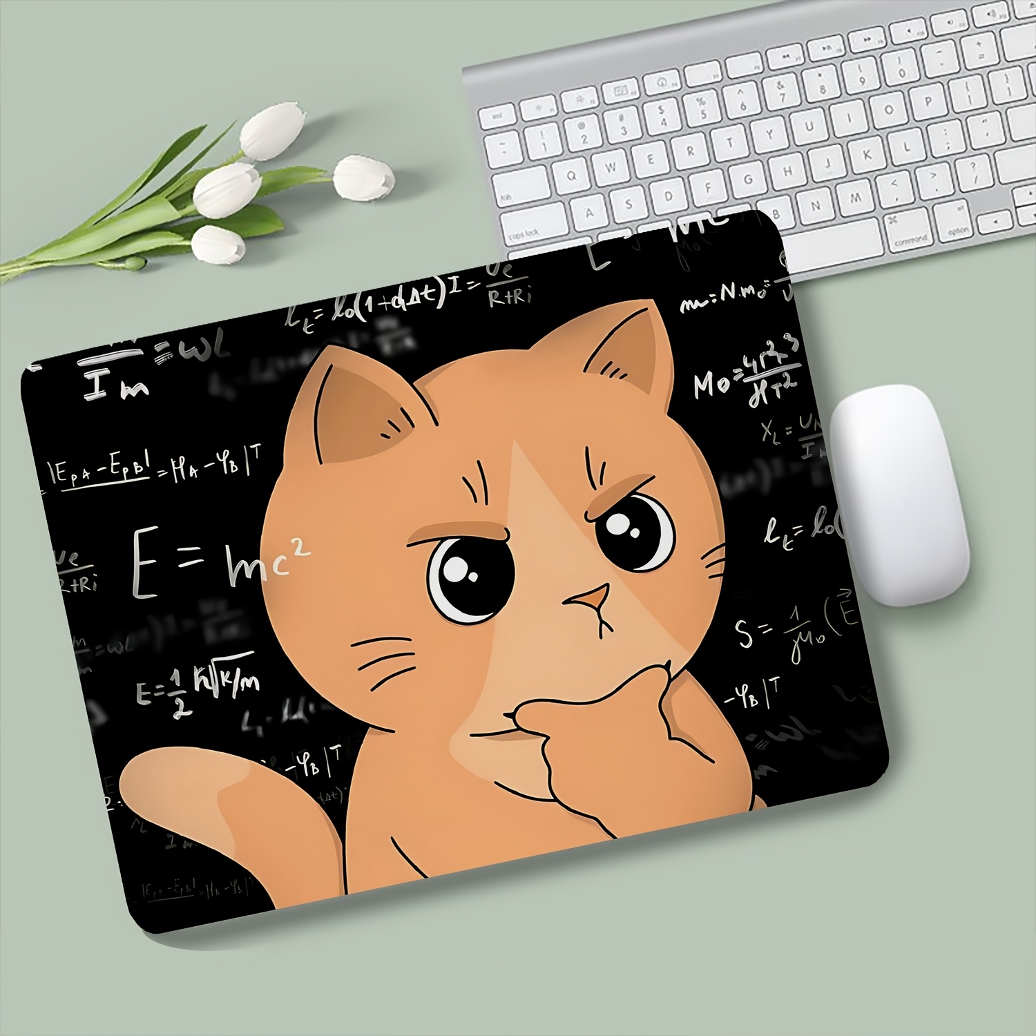 Nerdy Smart Orange Cat Desk Pa - Pc Gaming Orange review and price