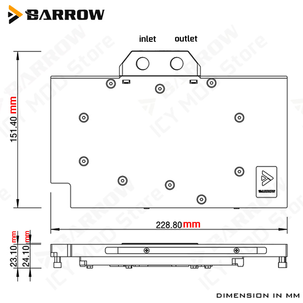 Barrow Display Card Water Cool - Pc Gaming Rtx 5090 review and price