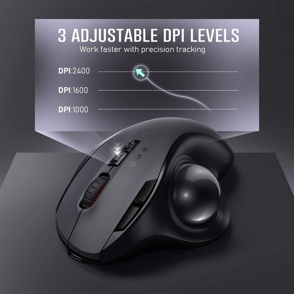 Jomaa Trackball Mouse Bluetoot - Pc Gaming X3D review and price
