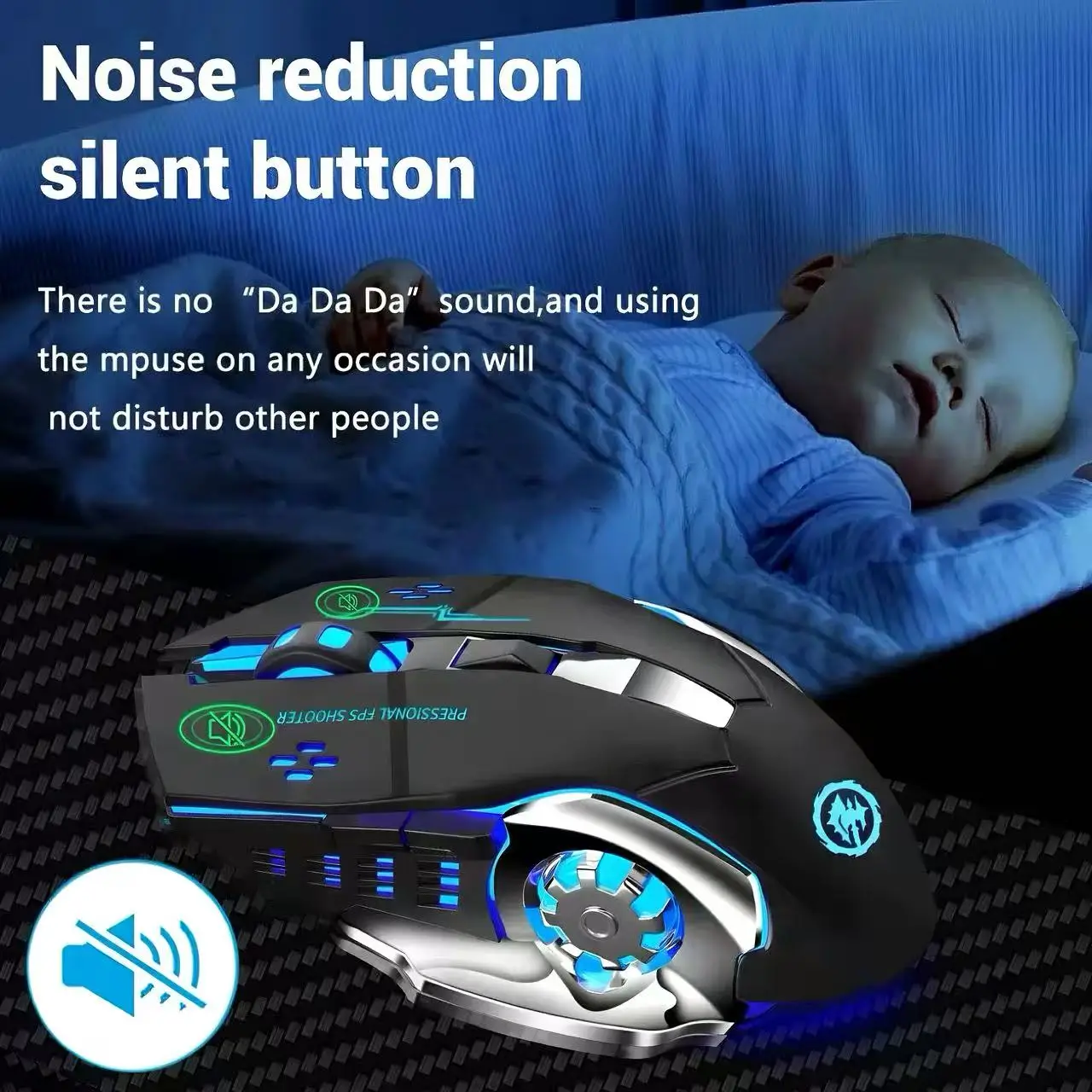Wireless Gaming Mouse Bluetoot - Pc Gaming X3D review and price